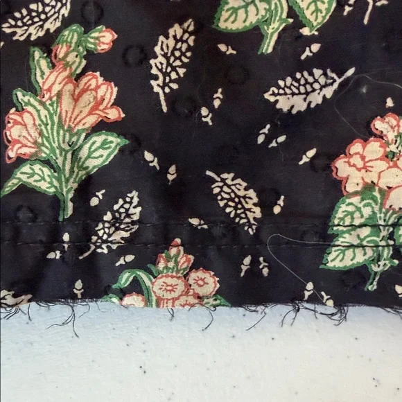 Pilcro Black Floral Mini Dress - Picture 9 of 13